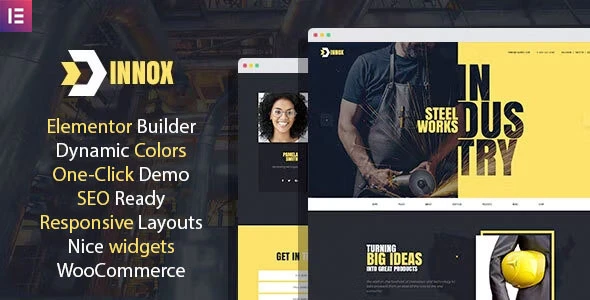Innox – Industrial WordPress Elementor Theme