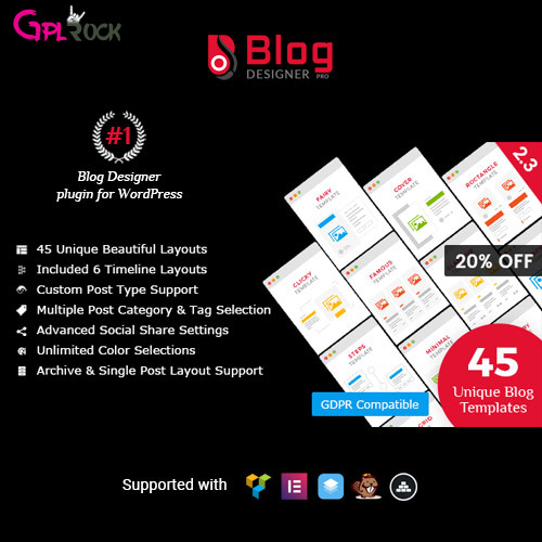 Blog Designer PRO for WordPress