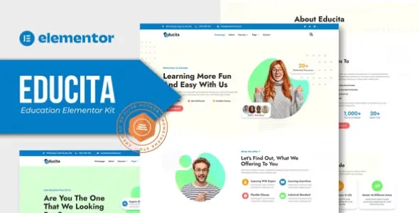 Educita – Education Elementor Template Kit