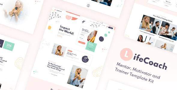 LifeCoach | Mentor & Trainer Template Kit