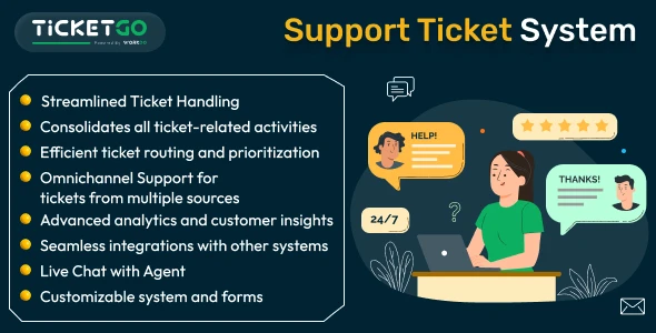 TicketGo – Support Ticket System