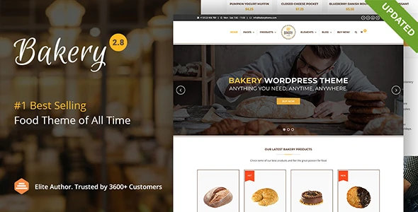 Bakery | WordPress Cake & Food Theme