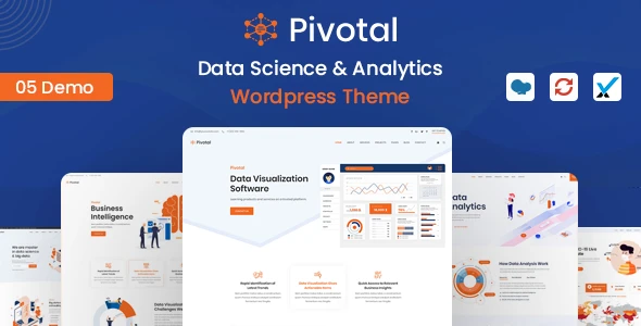 Pivotal – Data Science & Analytics WordPress Theme