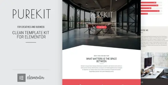 Purekit – Creatives & Business Elementor Template Kit