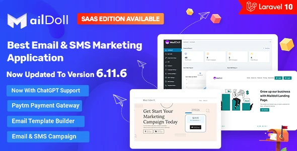 Maildoll – Email Marketing Application – A SAAS Based Email Marketing Software