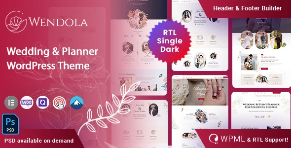 Wendola – Wedding WordPress Theme