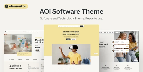 AOi – Software & Technology WordPress Theme