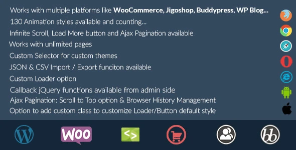 Animated Infinite Scroll – WordPress Plugin