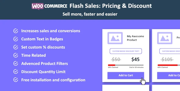 WooCommerce Flash Sales – Increase Black Friday & Cyber Monday Sales