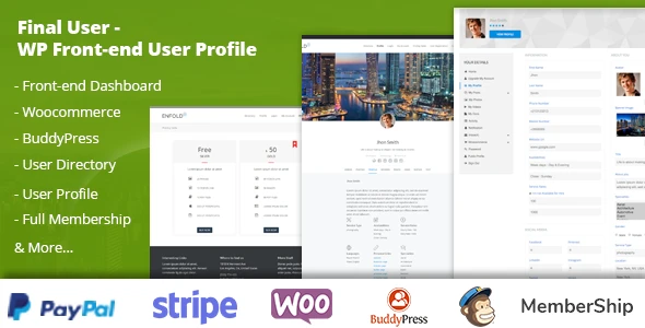 Final User – WP Front-end User Profiles