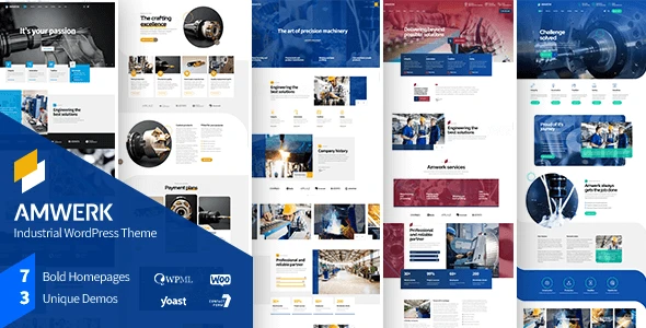 Amwerk – Industry & Corporate Business WordPress Theme