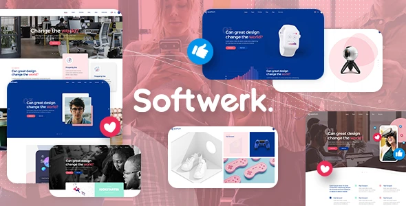 Softwerk – Software & SaaS Startup WordPress Theme
