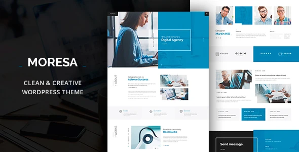 Moresa – Startup Agency WordPress Theme