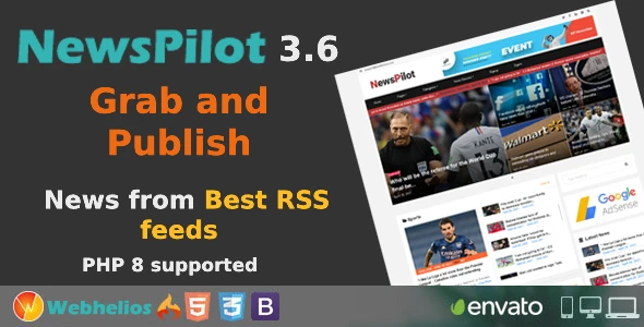 NewsPilot – Automatic News Aggregator & Script