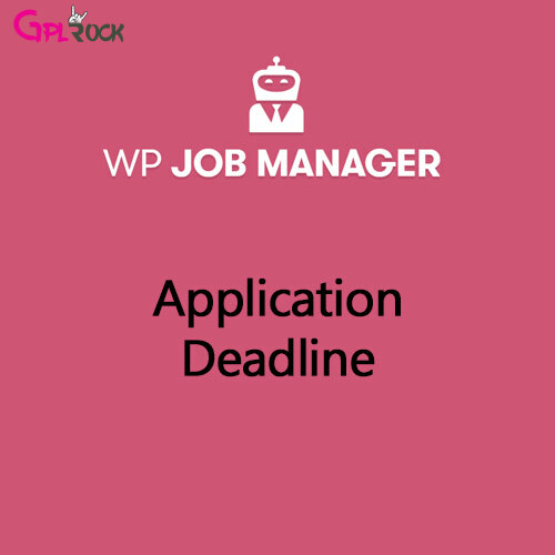 WP Job Manager Application Deadline Addon
