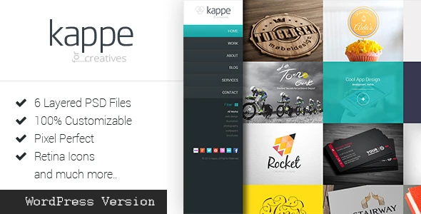 Kappe – Full Screen Portfolio & Blog WP Theme