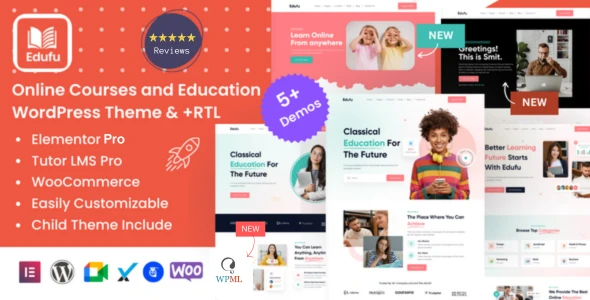 Edufu – Education & Online Courses WordPress Theme