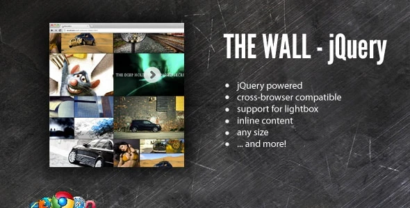 The Wall – Media Gallery – jQuery Powered