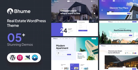 Bhume – Real Estate WordPress Theme