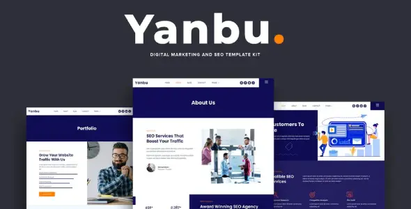 Yanbu – Digital Marketing & SEO Elementor Template Kit