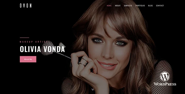 Ovon – Makeup Artist WordPress Theme