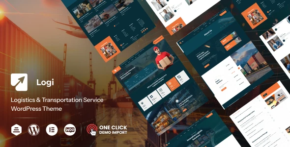 Logi – Logistics WordPress Theme