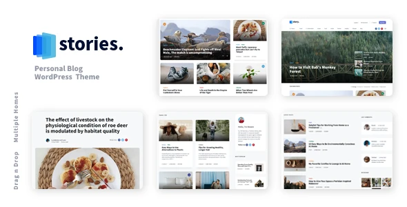 Stories – Personal Blog WordPress Theme