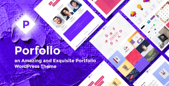 Porfolio – Minimal Portfolio WordPress Theme