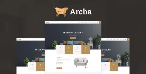 Archa – Interior Design & Architecture Elementor Template Kit