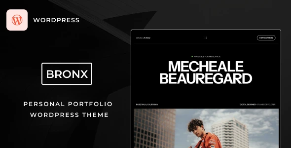Bronx | Portfolio WordPress Theme