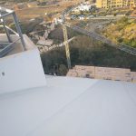 Aplicación de Elastoflex pol Al