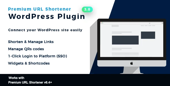 Premium URL Shortener WordPress Plugin