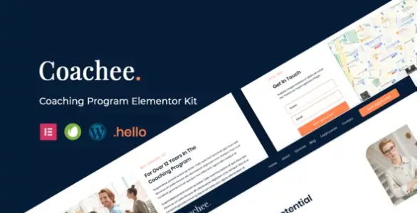 Coachee – Coaching Program Elementor Template Kit