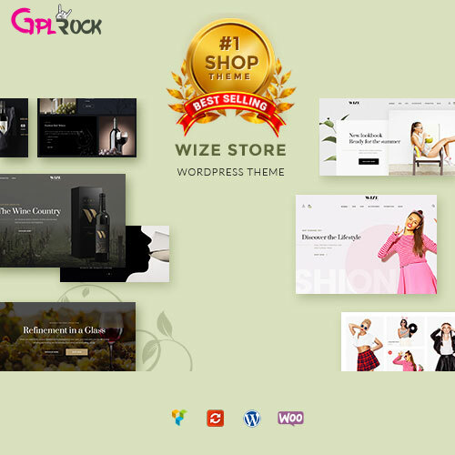 WooCommerce Multipurpose Responsive WordPress Theme – WizeStore