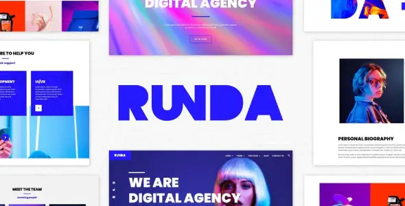 Runda – Creative Agency Elementor Template Kit