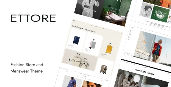Ettore – Fashion Store and Menswear WooCommerce WordPress Theme