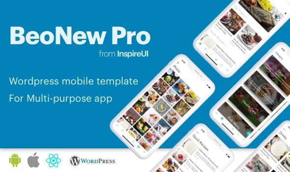 BeoNews Pro – React Native mobile app for WordPress