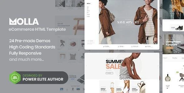 Molla – eCommerce HTML5 Template