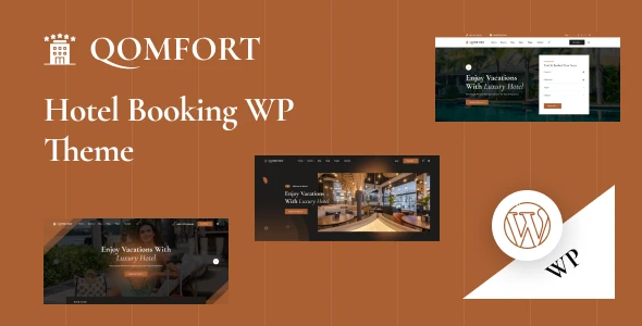 Qomfort – Hotel Booking WordPress Theme
