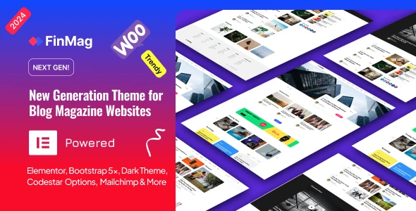 FinMag – Modern Magazine WordPress Theme