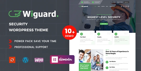Wiguard – CCTV & Security WordPress Theme