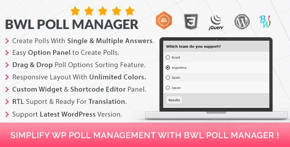 BWL Poll Manager
