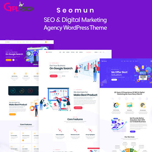 Seomun | Digital Marketing Agency WordPress Theme