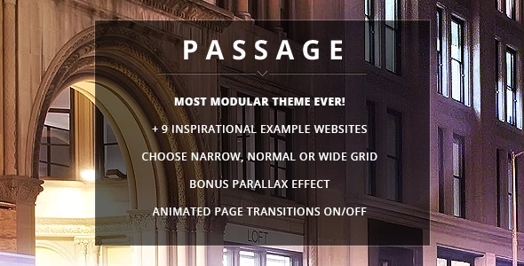 Passage – Responsive Retina Multi-Purpose Theme