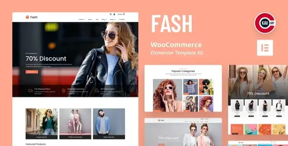 Fash – WooCommerce Elementor Template Kit