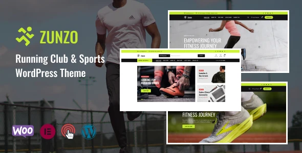 Zunzo – Running Club and Sports WooCommerce Theme