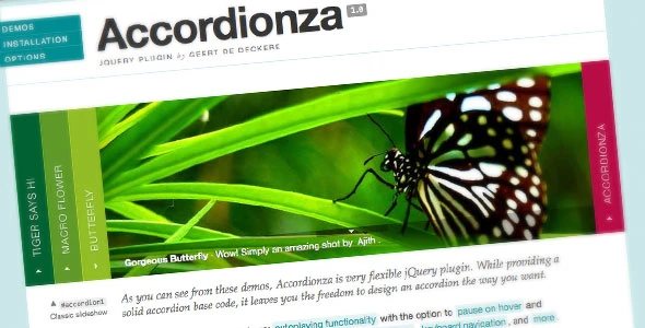 Accordionza – jQuery Plugin