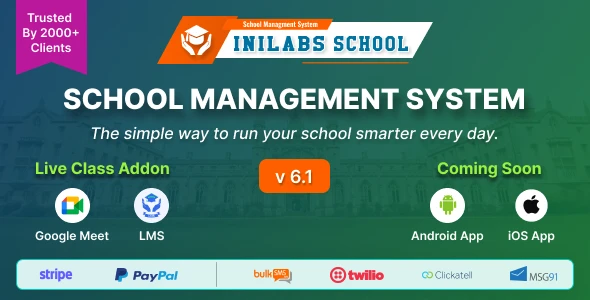 Inilabs School Express : School Management System