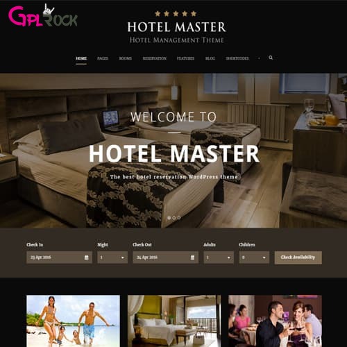 Hotel Master Booking WordPress
