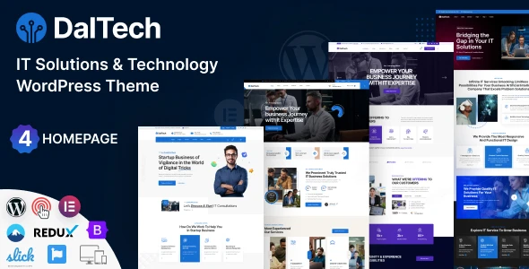 Daltech – IT Solutions & Technology WordPress Theme
